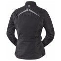 IXS motorcycle Lady DELAYLA all seasons woman textile waterproof jacket black PROMO