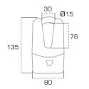 CHAFT FR SECURITE Antivol bloque disque moto scooter FR9 - SRA - AV244