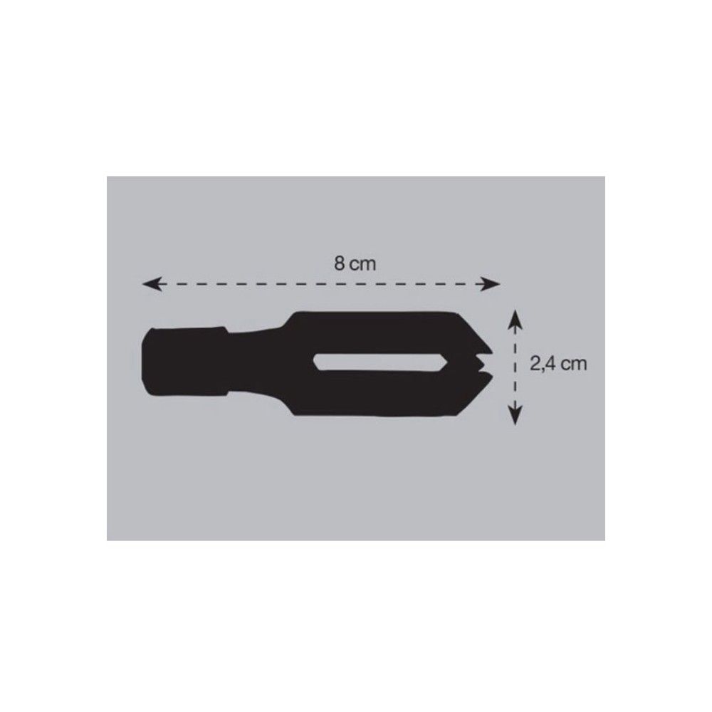 CHAFT pair of universal led DOUGLAS indicators CE approved for motorcycle