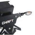 CHAFT paire de clignotants moto universels FURTIF à ampoule HOMOLOGUE CE