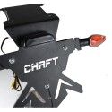 CHAFT paire de clignotants moto universels GHOST à ampoule HOMOLOGUE CE