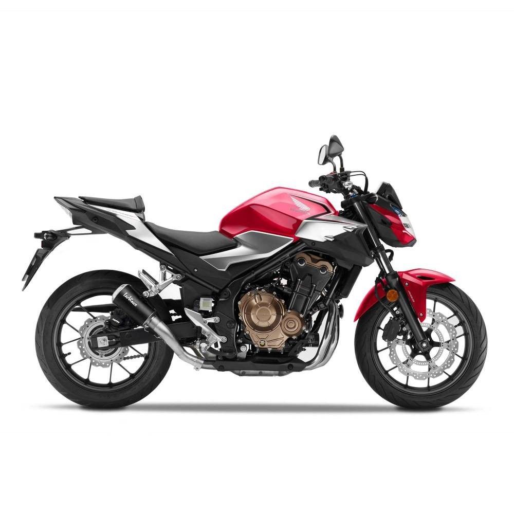 LEOVINCE HONDA CB500 F  / X / CBR 500 R / 2019 2023 LV-10 RACING BLACK not CE approved silencer 15236B