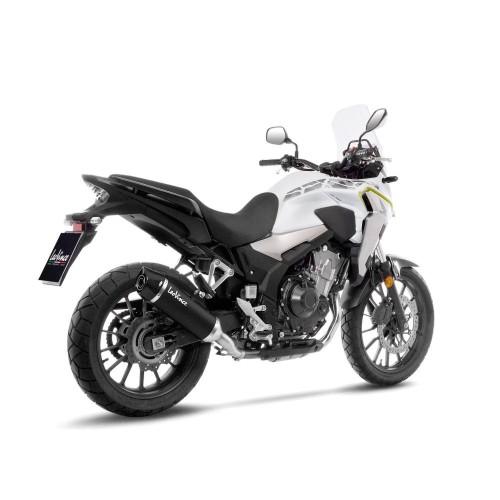 LEOVINCE HONDA CB500 F / X / CBR 500 R / 2019 2023 NERO BLACK pot d'échappement EURO4/5 14058