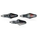 CHAFT pair of universal bulb SLIVER indicators CE approved for motorcycle