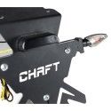 CHAFT paire de clignotants moto universels SPENCER à ampoule HOMOLOGUE CE