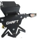 CHAFT paire de clignotants moto universels SWORD à ampoule HOMOLOGUE CE