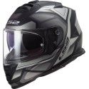 LS2 casque moto intégral FF800 STORM FASTER titane mat