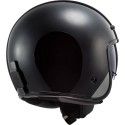 LS2 OF601 BOB SOLID vintage jet FIBER helmet moto scooter matt black