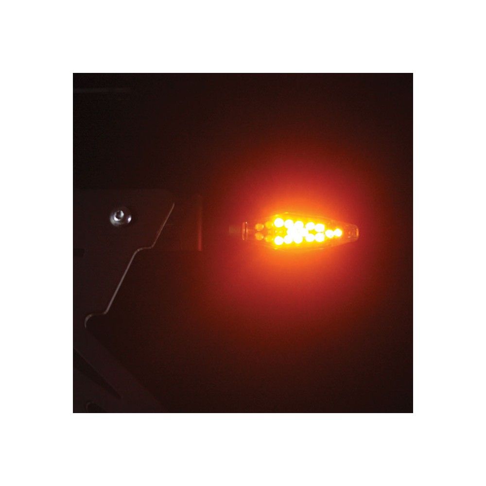 CHAFT pair of WANTED led indicators + rear light CE approved