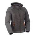 SEGURA blouson moto LADY NATCHO textile sportswear femme hiver étanche gris STB978