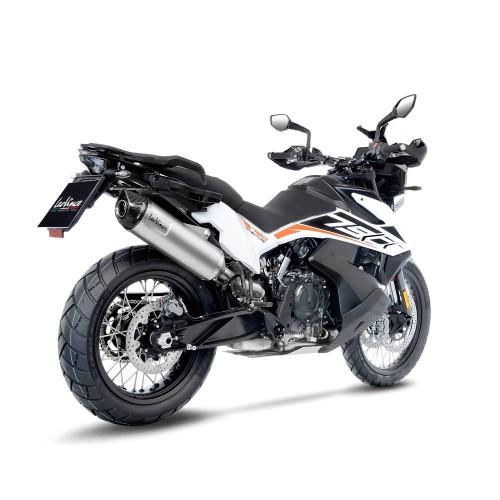 LEOVINCE KTM 790 / 890 ADVENTURE / R  / L RALLY / 2019 2022 LVONE INOX silencer EURO 4 approved 14328E