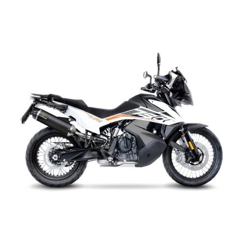 LEOVINCE KTM 790 ADVENTURE & R 2019 2020 NERO BLACK pot d'échappement hom EURO 4 14063