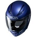 HJC FIBERGLASS integral motorcycle scooter helmet F70 matt metal BLUE