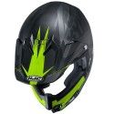 HJC casque moto cross enduro quad enfant CLXY ELLUSION MC-5SF noir gris vert mat