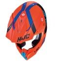 HJC casque moto cross enduro quad i50 ERASED MC-6HSF orange fluo bleu mat