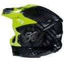 HJC i50 cross enduro quad helmet ARTAX MC-4H metal fluo black grey