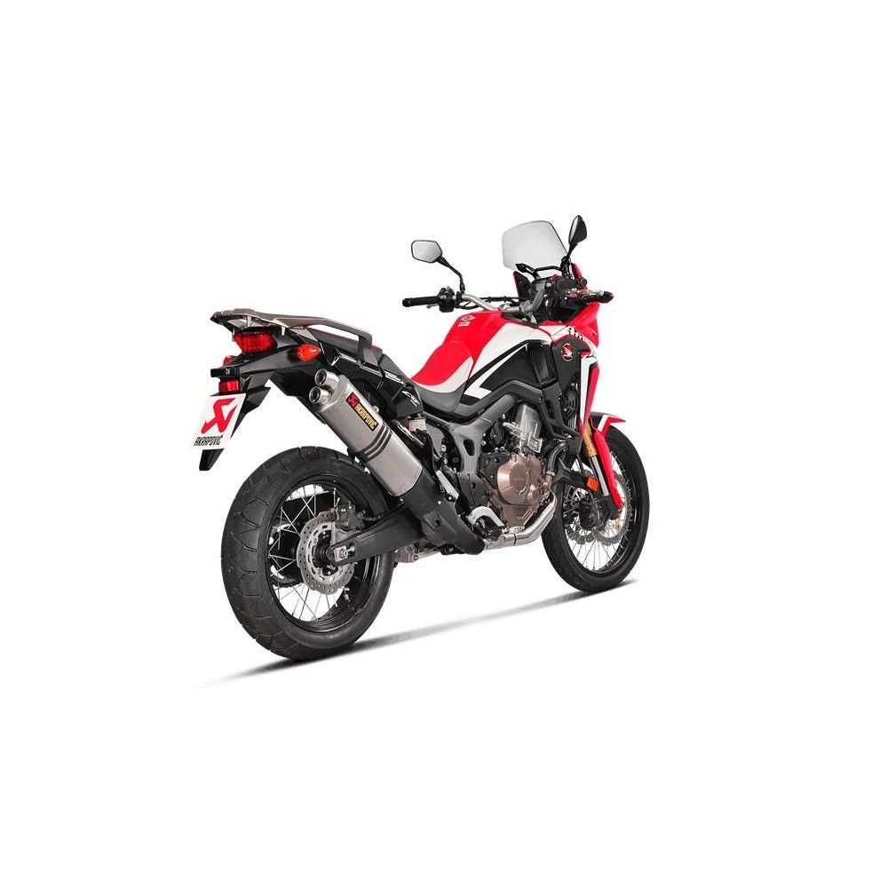 AKRAPOVIC Honda CRF 1000 L AFRICA TWIN 16 19 pot d'échappement en TITANE homologué SLIP-ON 1811-3132