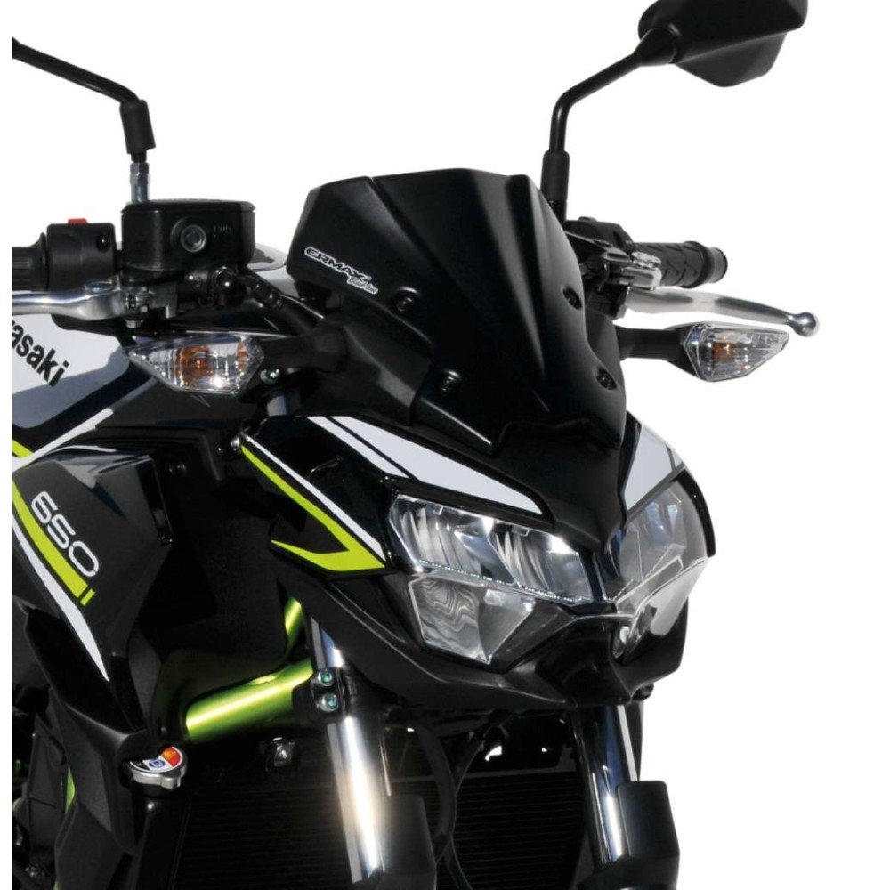 ermax Kawasaki Z650 2020 2021 nose fairing windscreen RAW