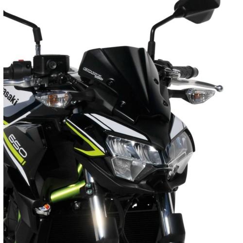 ermax Kawasaki Z650 2020 2021 tête de fourche saute vent BRUT A PEINDRE