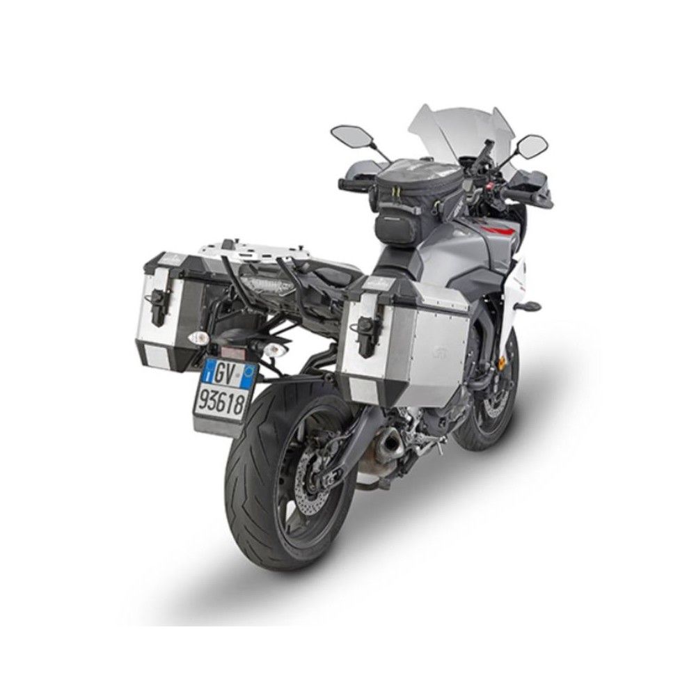 GIVI paire de valises latérales ALA36APACK2 MONOKEY TREKKER ALASKA volume standard 2 x 36L alu