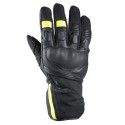 HARISSON ARLINGTON man winter motorcycle scooter waterproof leather & textile gloves EPI black-yellow