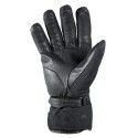 HARISSON gants cuir & textile ARLINGTON moto scooter hiver étanche homme EPI noir-jaune