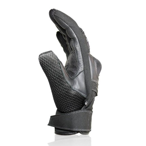 HARISSON SPY EVO man summer motorcycle scooter leather & textile gloves