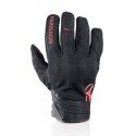 HARISSON SPLASH EVO man summer motorcycle scooter textile gloves EPI black-red