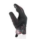 HARISSON SPLASH EVO man summer motorcycle scooter textile gloves EPI black-red