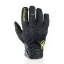 HARISSON SPLASH EVO man summer motorcycle scooter textile gloves EPI black-fluo