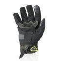 HARISSON SPLASH EVO man summer motorcycle scooter textile gloves EPI black-fluo