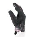 HARISSON gants textile Lady SPLASH EVO moto scooter femme été EPI noir-rose