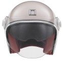 NOX casque jet vintage moto scooter HERITAGE champagne brillant