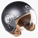 NOX vintage jet helmet moto scooter IDOL matt black