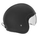 NOX casque jet vintage moto scooter NEXT noir mat