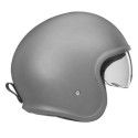 NOX casque jet vintage moto scooter NEXT titane mat