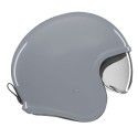 NOX casque jet vintage moto scooter NEXT gris nardo