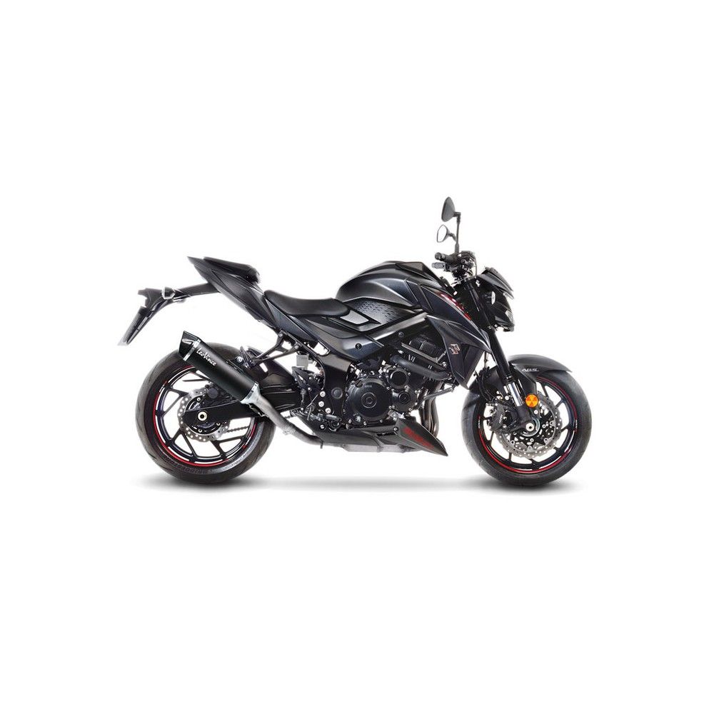 LEOVINCE Suzuki GSX-S 750 / GSR 750 / 2011 2020 NERO BLACK pot d'échappement hom EURO 4 14040