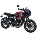 ERMAX Triumph SPEED TWIN 2019 2020 tête de fourche CAFE RACER saute vent BRUT A PEINDRE