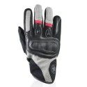 HARISSON gants STATON cuir & textile moto scooter été homme EPI noir-gris