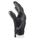 HARISSON BEL AIR man summer motorcycle scooter leather & textile gloves EPI black