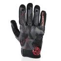 HARISSON SCORE man summer motorcycle scooter textile gloves EPI black-red