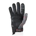 HARISSON SCORE man summer motorcycle scooter textile gloves EPI black-red