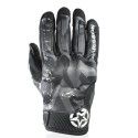 HARISSON SCORE man summer motorcycle scooter textile gloves EPI black-white