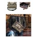 BAGSTER MESSENGER motorcycle scooter vintage urban PC bag 25L - XSD269