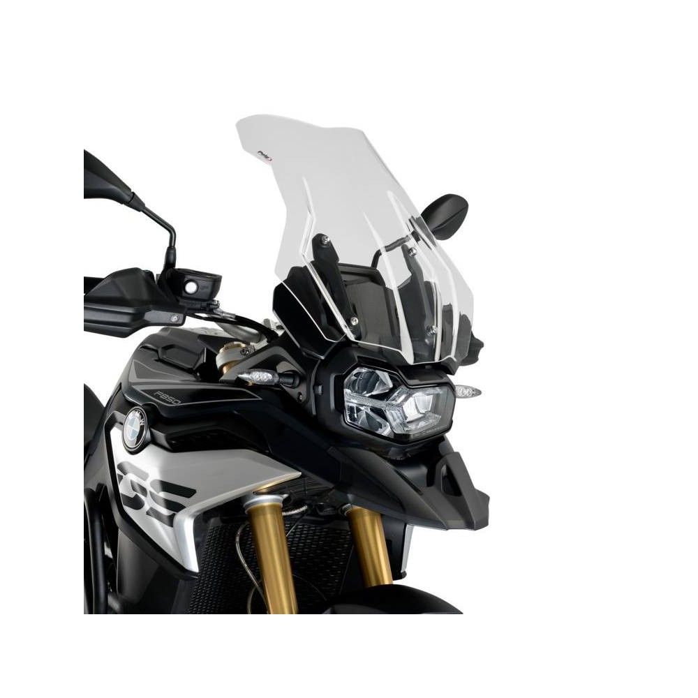 PUIG Bulle Touring Plus BMW F750 GS / F850 GS / ADVENTURE / 2019 2024 ref 3595 (pour moto avec bulle origine 32cm)