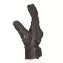 CHAFT SPY KID child summer motorcycle scooter leather & textile gloves black EPI