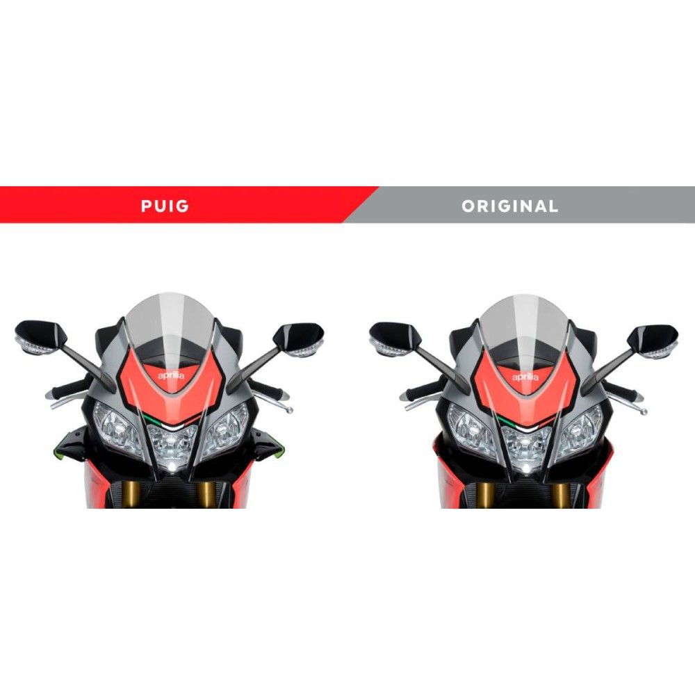 PUIG Downforce side spoilers Aprilia RSV4 1000 RR / RF / RR / 2015 2020 ref 2334