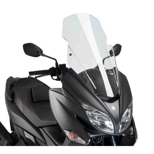 PUIG Pare Brise Bulle V-Tech Line Touring SUZUKI BURGMAN 400 / 2017 2024 ref 9973