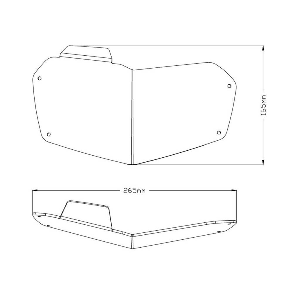 PUIG Headlight protector BMW F750 GS / F800 GS / F850 GS / 2018 2024 ref 9762